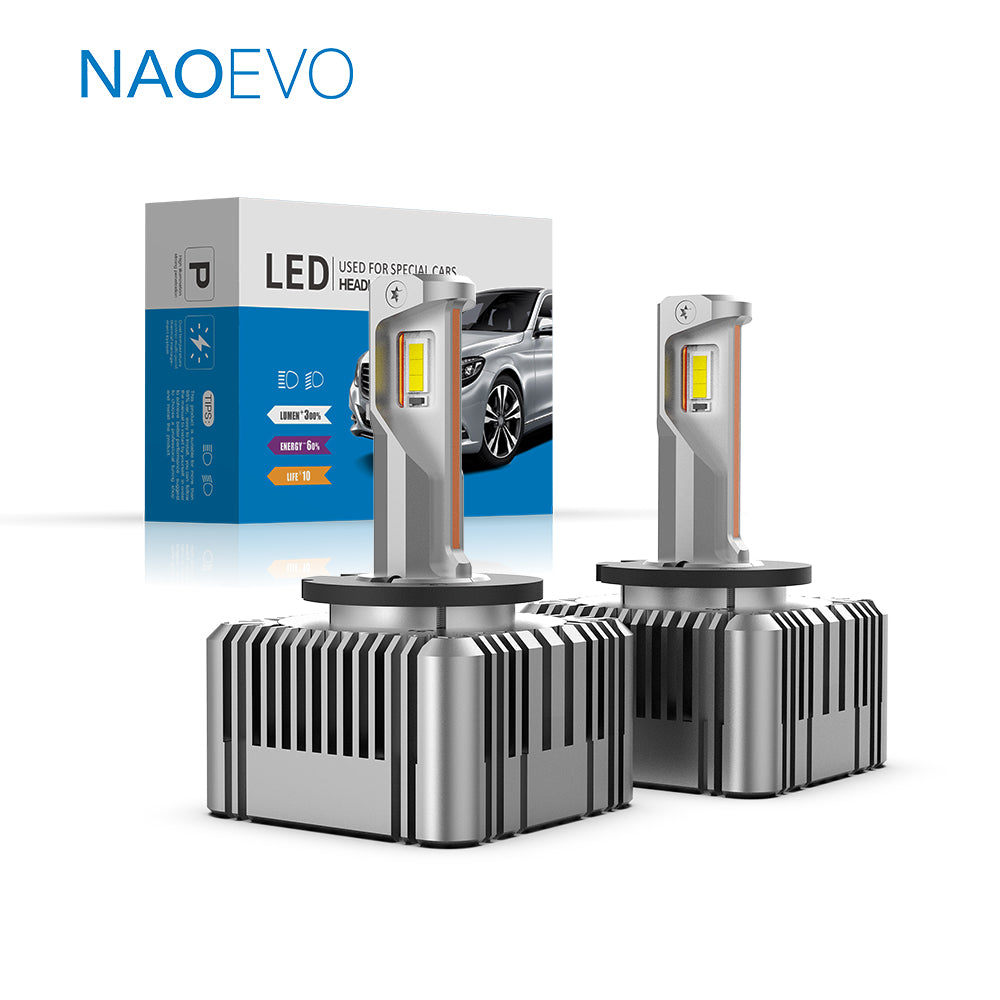 New D1S D1R D3S D3R LED Bulb for Upgrade HID | NAOEVO