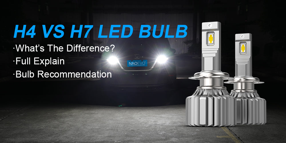H4 VS. H7 Headlight Bulb: Full Explain of The Differences