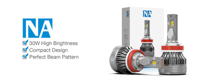 Quality Custom NA LED Headlights 60W 7200LM | NAOEVO
