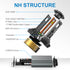 260W 31200LM LED Headlight Bulb 6500K White | NAOEVO NH Series, 2 Bulbs