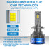 180W 21600LM LED Headlight Bulbs 6500K White | NAOEVO Master Series, 2 Bulbs
