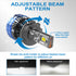180W 21600LM LED Headlight Bulbs 6500K White | NAOEVO Master Series, 2 Bulbs
