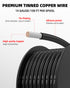 NAOEVO 14 Gauge Wire 600ft, 14 AWG Wire 6 Colors 100ft Each Spool, Flexible Silicone Tinned Copper Electrical Cable