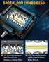 4 Inch LED Pod Lights 120W White with Wiring Harness