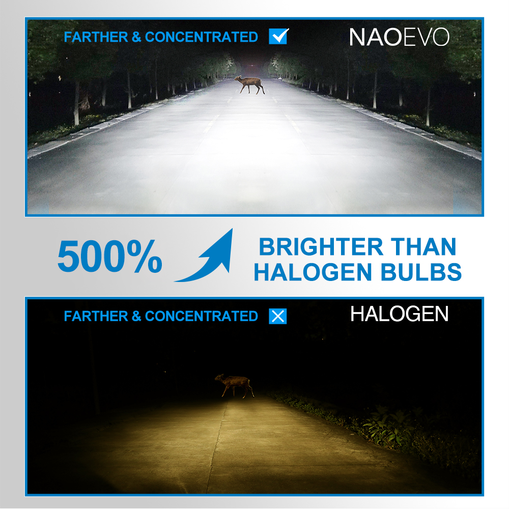 New D1 D1S D1R LED Headlight Bulb for Upgrade HID | NAOEVO