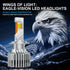 150W 18000LM LED Headlight Bulbs 6500K White | NAOEVO MAX5 Series, 2 Bulbs
