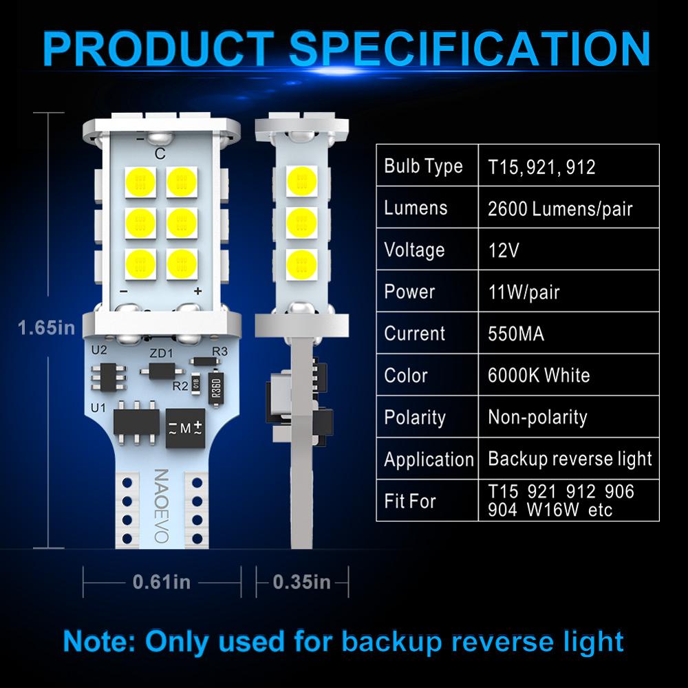 P21/5W LED bulbs (30 x SMD 3020) 6000K CANBUS