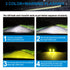 3 Colors H1 LED Headlight Bulb 6500k 4300k 3000k | NAOEVO S4 PRO Series, 2 Bulbs
