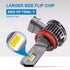 WIRELESS LED HEADLIGHT BULBS 100W 12000LM NAOEVO V05