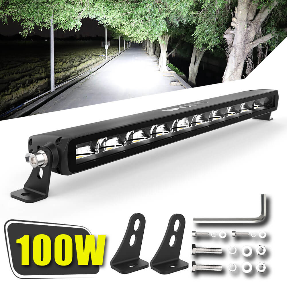 20 Inch 100W LED Light Bar Barra Led Fog Light | Naoevo