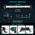12 inch 160W White Slim LED Light Bar Spot Flood Combo - NAOEVO