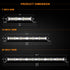 7" 13" 20" inch Ultra Slim Barra Led light bar Flood Led Light Bar | Naoevo