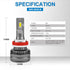 9004 LED Headlight Bulb 100W 12000LM | NAOEVO NP Series - NAOEVO