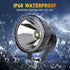 4 Inch Round LED Light Pods Fog Light Led Work Light - NAOEVO