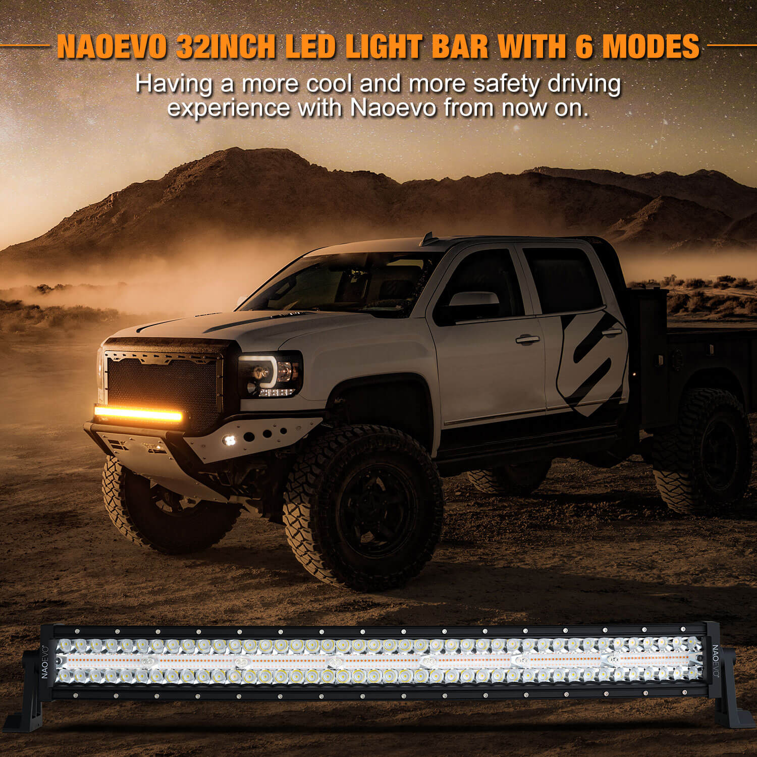 32 inch curved led light bar