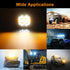 4.5 Inch 140W Round White/ Amber LED Light Pods | Naoevo