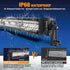 22 inch 160W LED Light Bar Amber White Off-Road Lighting | Naoevo
