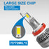 H3 LED Headlight Bulb 100W 12000LM | NAOEVO NP Series - NAOEVO