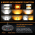 3 Inch 72W Amber White LED Light Pods | Naoevo