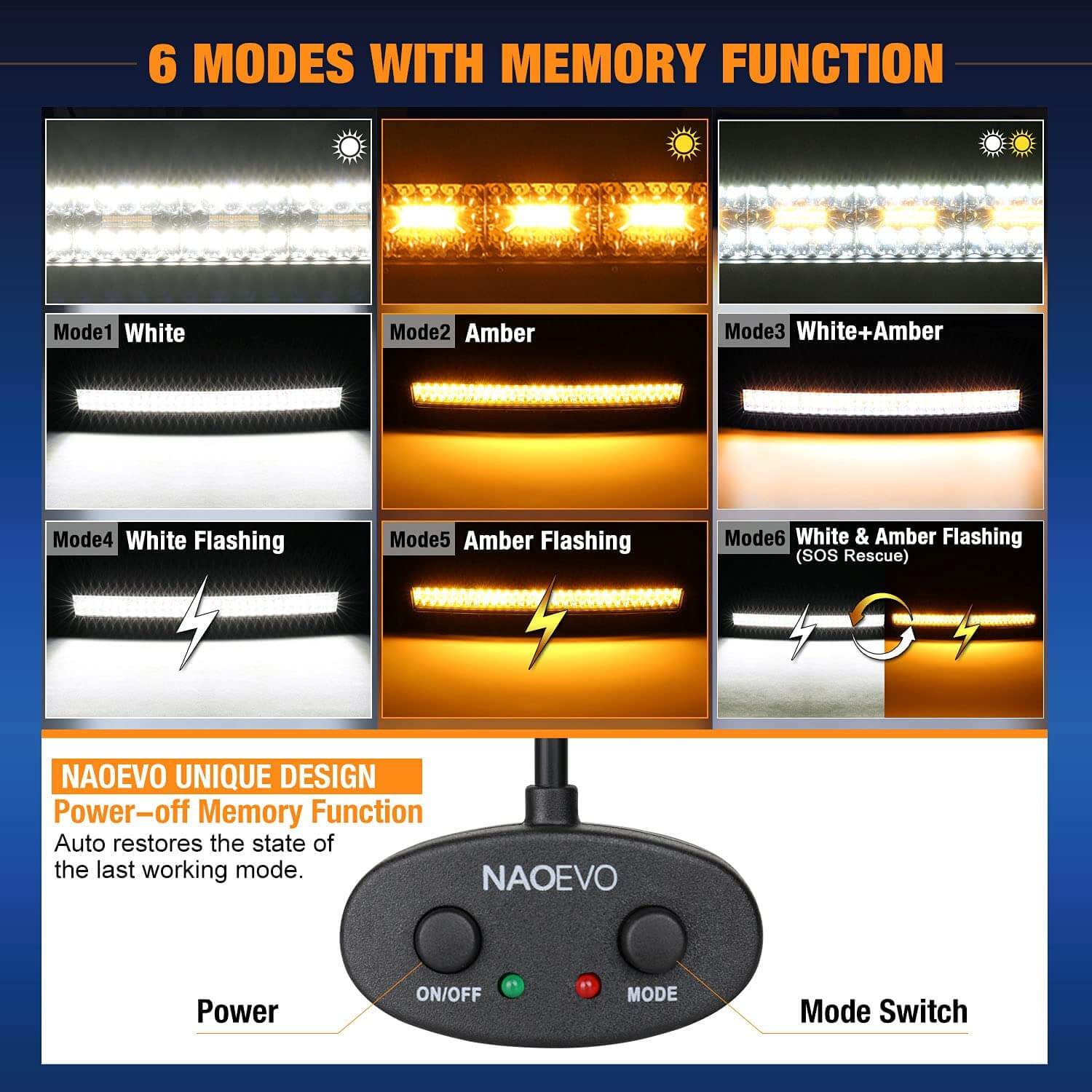 42 inch curved Led light bar