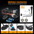 4 Inch 120W Amber White LED Light Pods - NAOEVO
