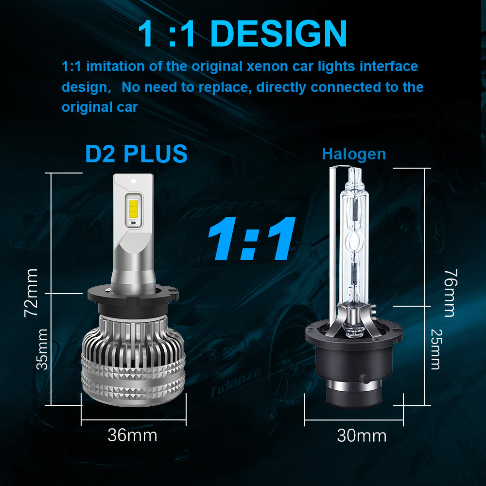 Best D2S D2R D4S D4R LED Light Bulb For HID | NAOEVO - NAOEVO