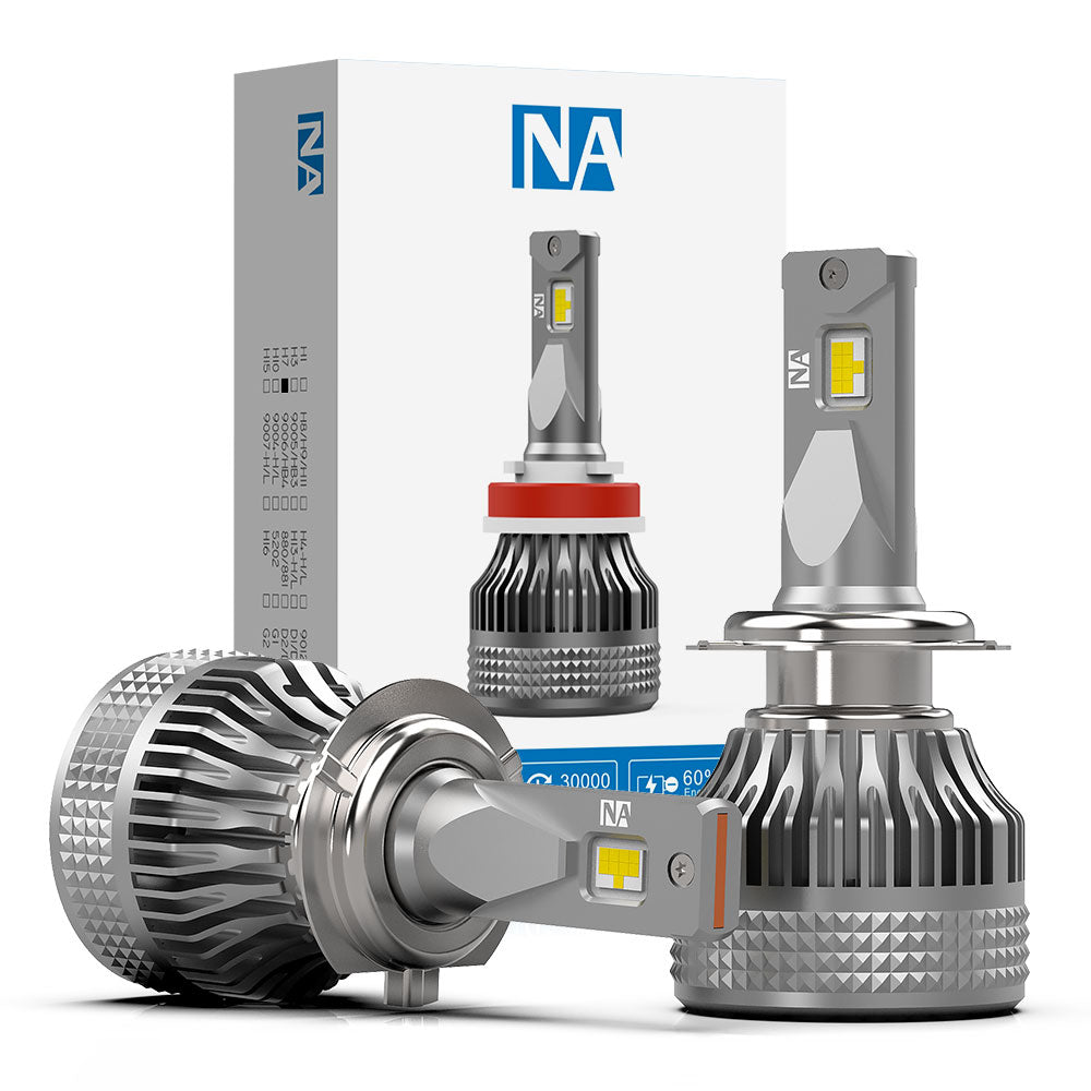 60W 7200LM H7 Compact Led Auto Bulb NA Series  NAOEVO