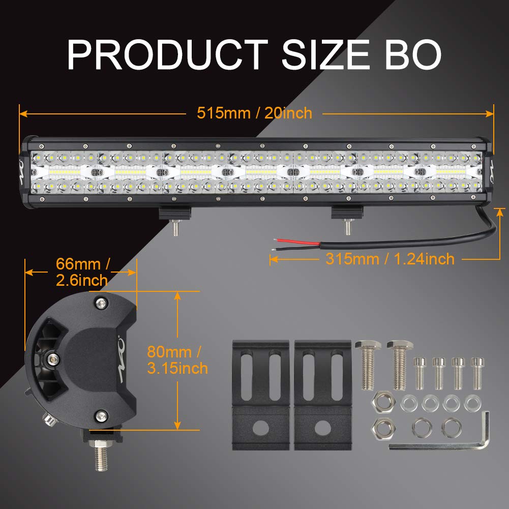 20 Inch 420W LED Light Bar