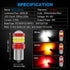 T20 7440 7443 1156 PY21W BAU15S 1157 P21/5W W21W LED Light Bulbs