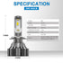 Best Fanless H7 LED Bulb 4800LM Plug-N-Play Quick Installation Lamp - NAOEVO
