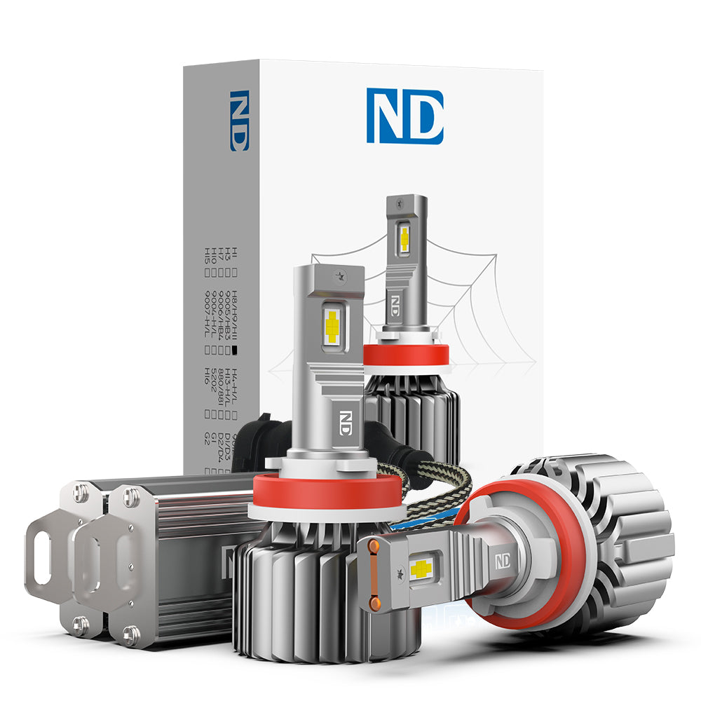 The Brightest H11 LED headlight bulbs 140W 16800LM - NAOEVO