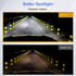 H15 LED Headlight Bulbs High Beam with DRL Super Bright White 6000K 72W 7600lm - NAOEVO