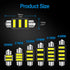 C5W 28MM 31MM 36MM 39MM 41MM 44MM LED Light Bulbs, 2 Bulbs