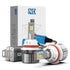 Brightest 9007 LED Headlight Bulb 140W 16800LM White | NAOEVO ND Series, 2 Bulbs
