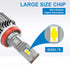 Brightest H3 LED Headlight Bulb 140W 16800LM White | NAOEVO ND Series - NAOEVO