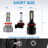 Brightest H3 LED Headlight Bulb 140W 16800LM White | NAOEVO ND Series - NAOEVO