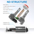 Brightest 5202 LED Headlight Bulb 140W 16800LM White | NAOEVO ND Series - NAOEVO