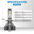880/881 Fanless LED Headlight Bulb 40W 4800LM | NAOEVO NF Series - NAOEVO