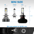 5202 Fanless LED Headlight Bulb 40W 4800LM | NAOEVO NF Series - NAOEVO