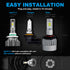 NF_H10-LED Headlight Bulb-Easy installation