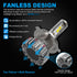 NF_H4-LED Headlight Bulb-Fanless design