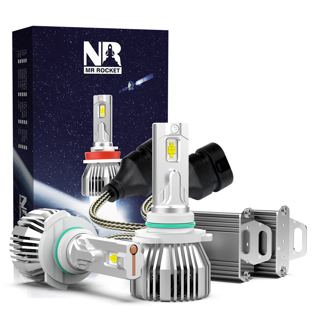 9006 LED Headlight Bulb 55W 6600LM White | NAOEVO NR Series - NAOEVO