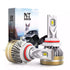 9012 LED Headlight Bulb 40W 4800LM 6500K White | NAOEVO NT Series, 2 Bulbs