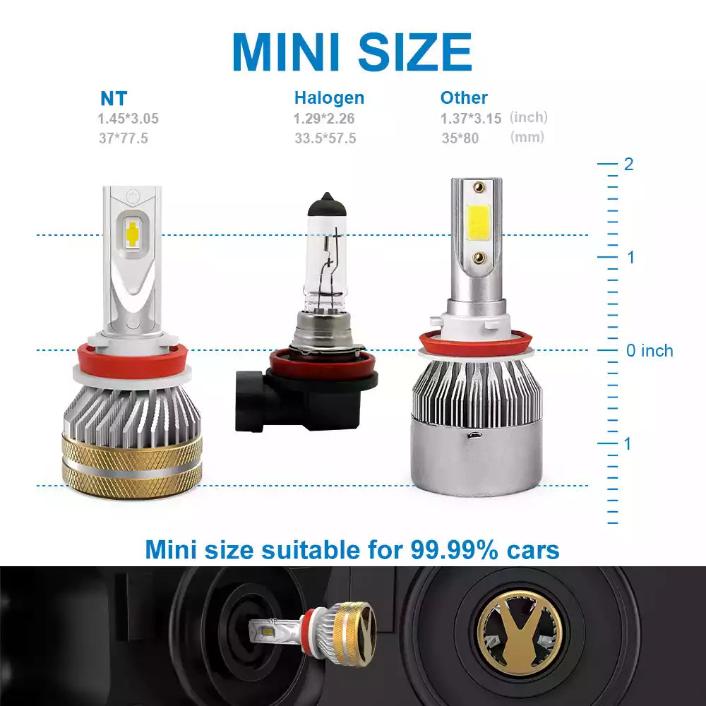 H11 led headlight bulb, led headlight bulb