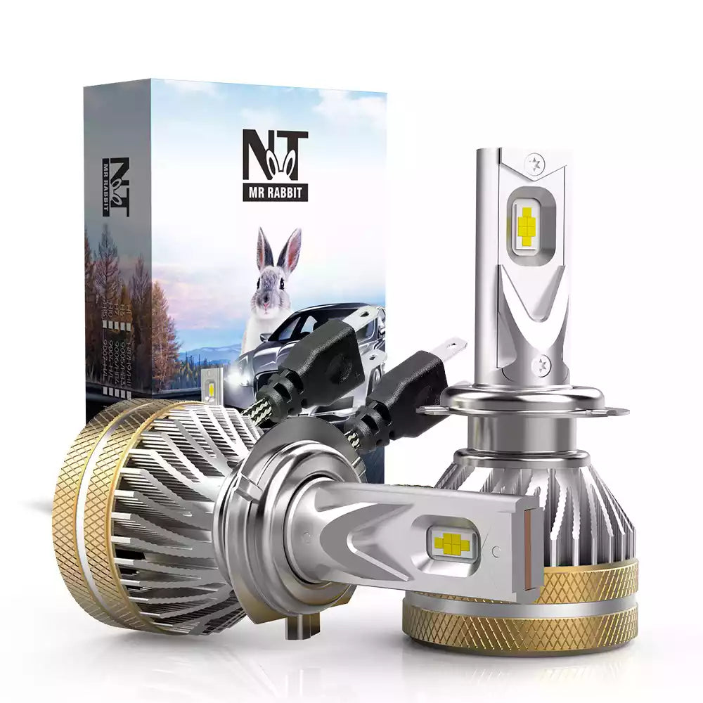 NAO – auto Mini ampoule led h7,h7 led puissant 30W, 12V, sans fil, pour  phare de phare led voiture, CSP 6500K, blanc