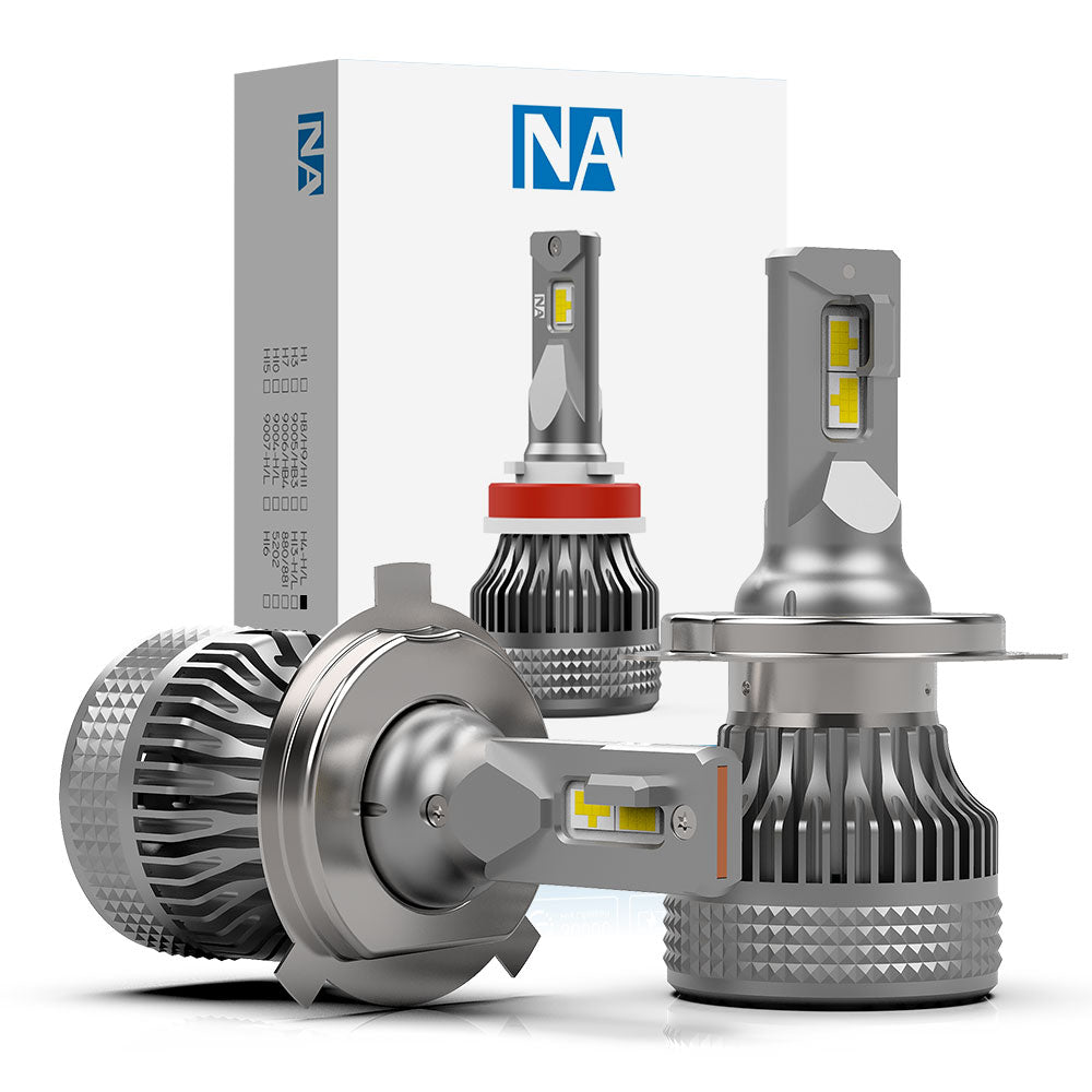 New H4 Led Headlight Bulb NA Series 60W 7200LM | NAOEVO 